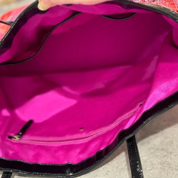 Kate Spade New York Multi-Colored Chevron Handbag - Picture 10 of 14